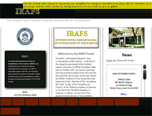 Tablet Screenshot of irafs.org